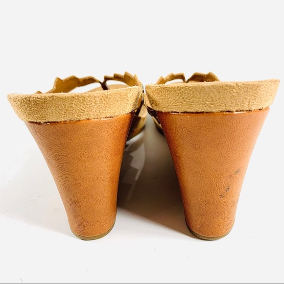 Style & Co Sandal Wedges in Brown Size 11 - Picture 4 of 5